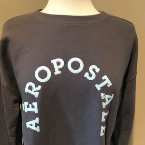 Aeropostale’s gray sweat shirt